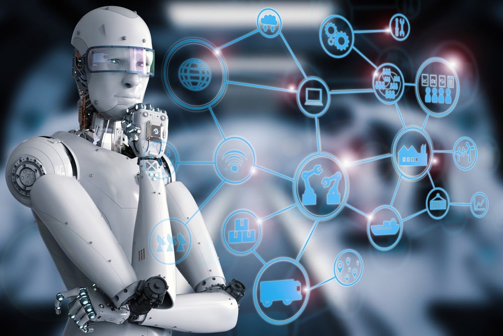 Sztuczna inteligencja - zastanawiający się robot